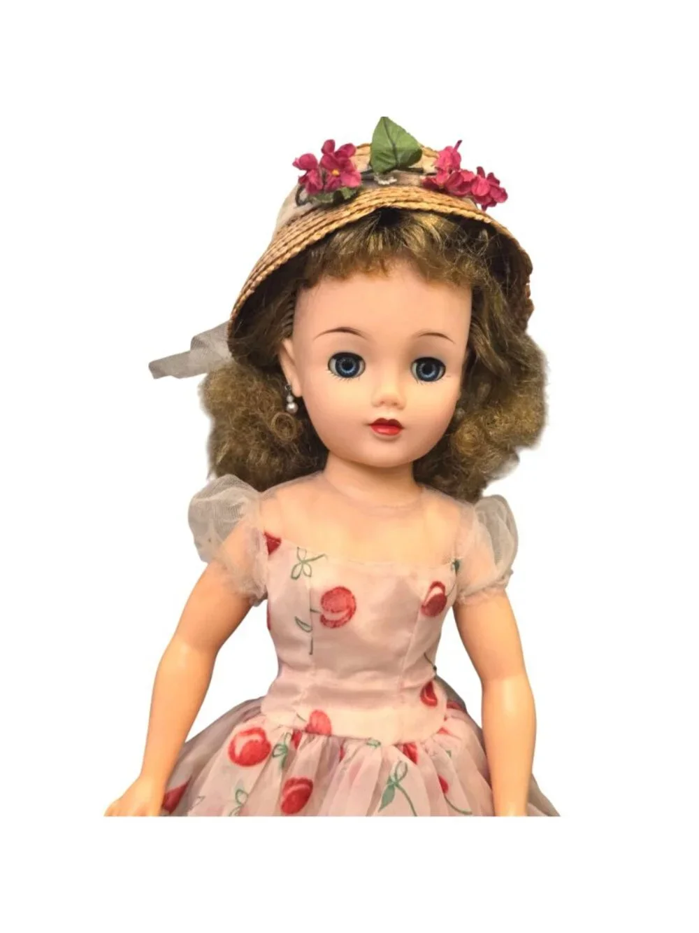 Vintage 1950's Ideal Miss Revlon Cherries A La Mode 20